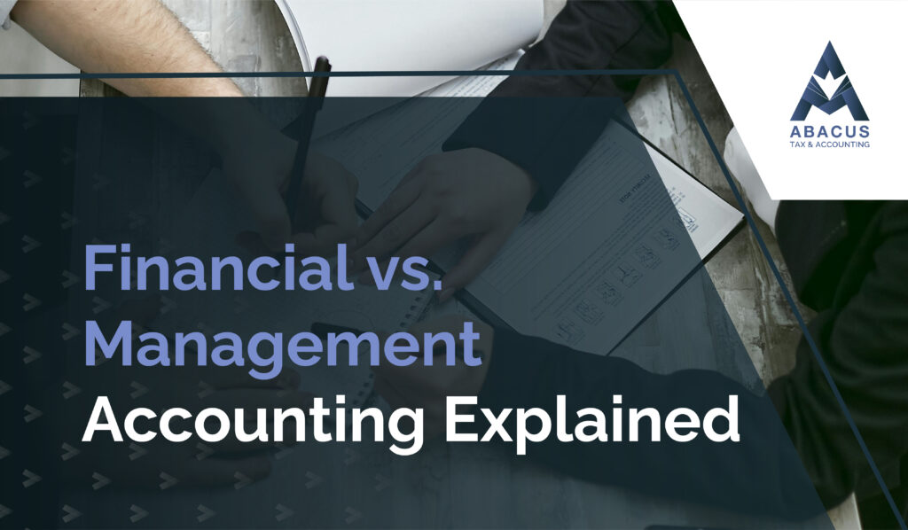 Financial vs Management Accounting